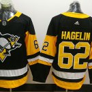 62 Carl Hagelin Stitched Jersey Size S to 3 XL black
