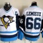  66 Mario Lemieux Stitched Jersey Size S to 3 XL white