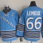  66 Mario Lemieux Stitched Jersey Size S to 3 XL blue