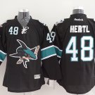 48 Tomas Hertl Stitched Jersey Size S to 3 XL black