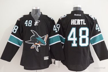 48 Tomas Hertl&Acirc;&nbsp;Stitched Jersey Size S to 3 XL black