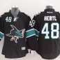 48 Tomas Hertl Stitched Jersey Size S to 3 XL black