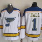 1 Glenn Hall Stitched Jersey Size S to 3 XL white