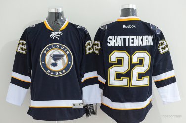 22 Kevin Shattenkirk Stitched Jersey Size S to 3 XL black