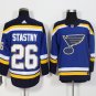 26 Paul Stastny Stitched Jersey Size S to 3 XL blue