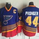 44 Chris Pronger Stitched Jersey Size S to 3 XL blue