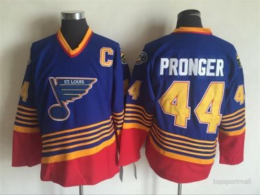 44 Chris Pronger Stitched Jersey Size S to 3 XL blue