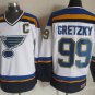 99 Wayne Gretzky Stitched Jersey Size S to 3 XL white