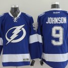9 Tyler Johnson Stitched Jersey Size S to 3 XL blue