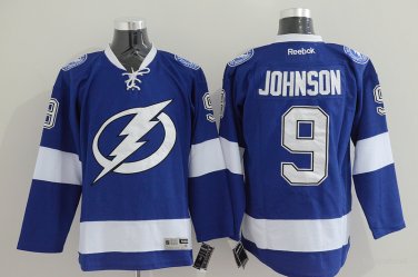 9 Tyler Johnson&Acirc;&nbsp;Stitched Jersey Size S to 3 XL blue