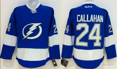 24 Ryan Callahan&Acirc;&nbsp;Stitched Jersey Size S to 3 XL blue