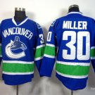 30 Ryan Miller Stitched Jersey Size S to 3 XL blue