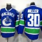 30 Ryan Miller Stitched Jersey Size S to 3 XL blue
