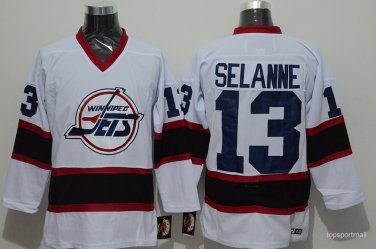 13 Teemu Selanne Stitched Jersey Size S to 3 XL white 2