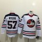 57 Tyler Myers Stitched Jersey Size S to 3 XL white