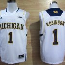  1 Glenn Robinson Stitched Jersey Size S to 3 XL white