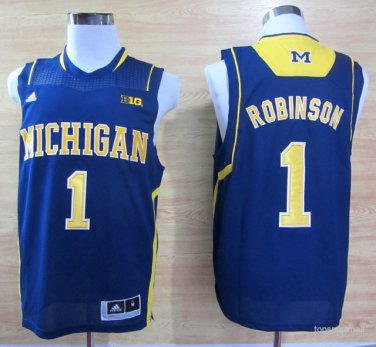 &Acirc;&nbsp;1 Glenn Robinson Stitched Jersey Size S to 3 XL blue