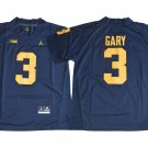 3 Rashan Gary Stitched Jersey Size S to 3 XL blue
