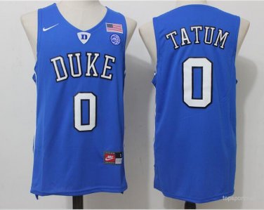 0 Jayson Tatum Stitched Jersey Size S to 3 XL blue