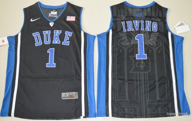 1 Kyrie Irving Stitched Jersey Size S to 3 XL black 1