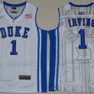 1 Kyrie Irving Stitched Jersey Size S to 3 XL white 1