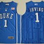 1 Kyrie Irving Stitched Jersey Size S to 3 XL blue