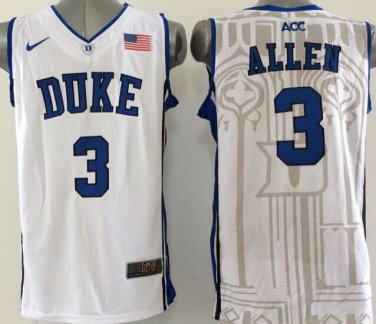 3 Grayson Allen Stitched Jersey Size S to 3 XL white