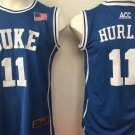 11 Bobby Hurley Stitched Jersey Size S to 3 XL blue
