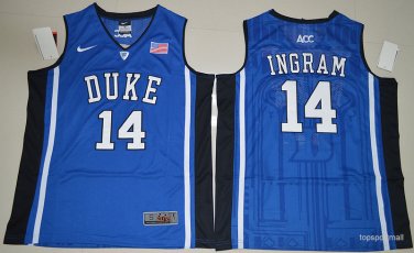 14 Brandon Ingram&Acirc;&nbsp;Stitched Jersey Size S to 3 XL blue