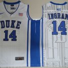 14 Brandon Ingram Stitched Jersey Size S to 3 XL white