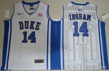 14 Brandon Ingram&Acirc;&nbsp;Stitched Jersey Size S to 3 XL white