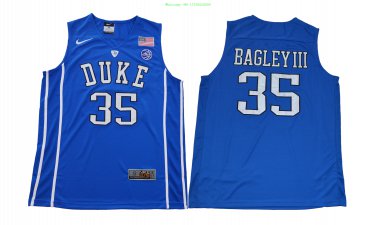 35 Marvin Bagley Stitched Jersey Size S to 3 XL blue