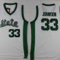 33 Magic Johnson Stitched Jersey Size S to 3 XL white