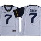 7 Will Grier Stitched Jersey Size S to 3 XL white