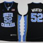 52 James Worthy Stitched Jersey Size S to 3 XL black