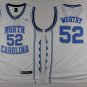 52 James Worthy Stitched Jersey Size S to 3 XL white