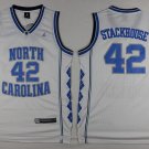 42 Jerry Stackhouse Stitched Jersey Size S to 3 XL white