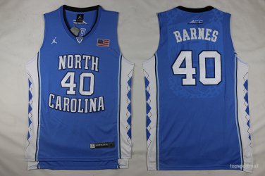 40 Harrison Barnes Stitched Jersey Size S to 3 XL blue