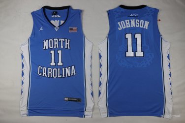 11 Brice Johnson&Acirc;&nbsp;Stitched Jersey Size S to 3 XL blue