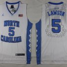 5 Lawson Stitched Jersey Size S to 3 XL white