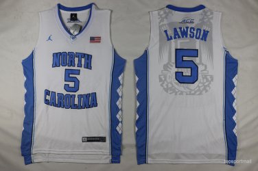 5 Lawson Stitched Jersey Size S to 3 XL white