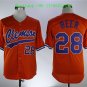 28 Seth Beer Stitched Jersey Size S to 3 XL red