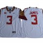 3 Derwin James Stitched Jersey Size S to 3 XL white