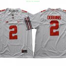 2 J.K. Dobbins Stitched Jersey Size S to 3 XL white