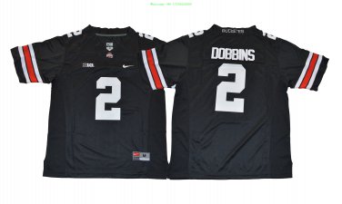2 J.K. Dobbins Stitched Jersey Size S to 3 XL black