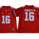 16 J.T. Barrett Stitched Jersey Size S to 3 XL red