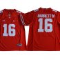 16 J.T. Barrett Stitched Jersey Size S to 3 XL red
