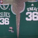 36 Shaquille O Neal Stitched Jersey Size S to 3 XL green