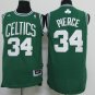 34 Paul Pierce Stitched Jersey Size S to 3 XL green