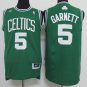 5 Kevin Garnett Stitched Jersey Size S to 3 XL green